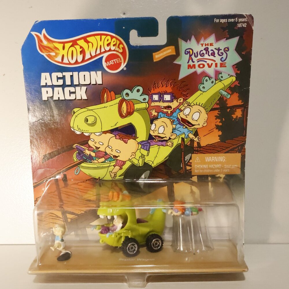 1998 Hot Wheels Nickelodeon The Rugrats Movie Reptar Wagon  18742